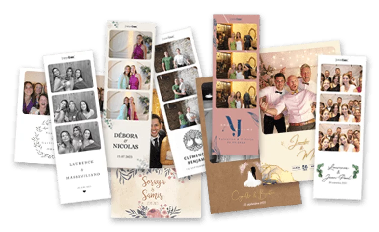 Tirages photo de mariage InstantBox